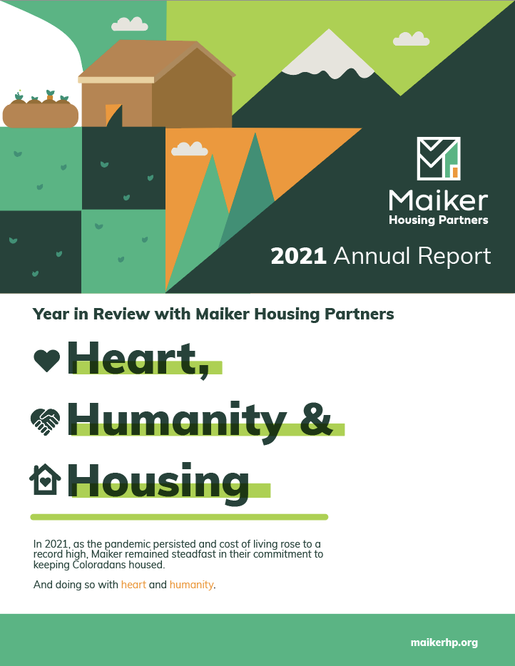 Maiker Annual Report Cover image 2021