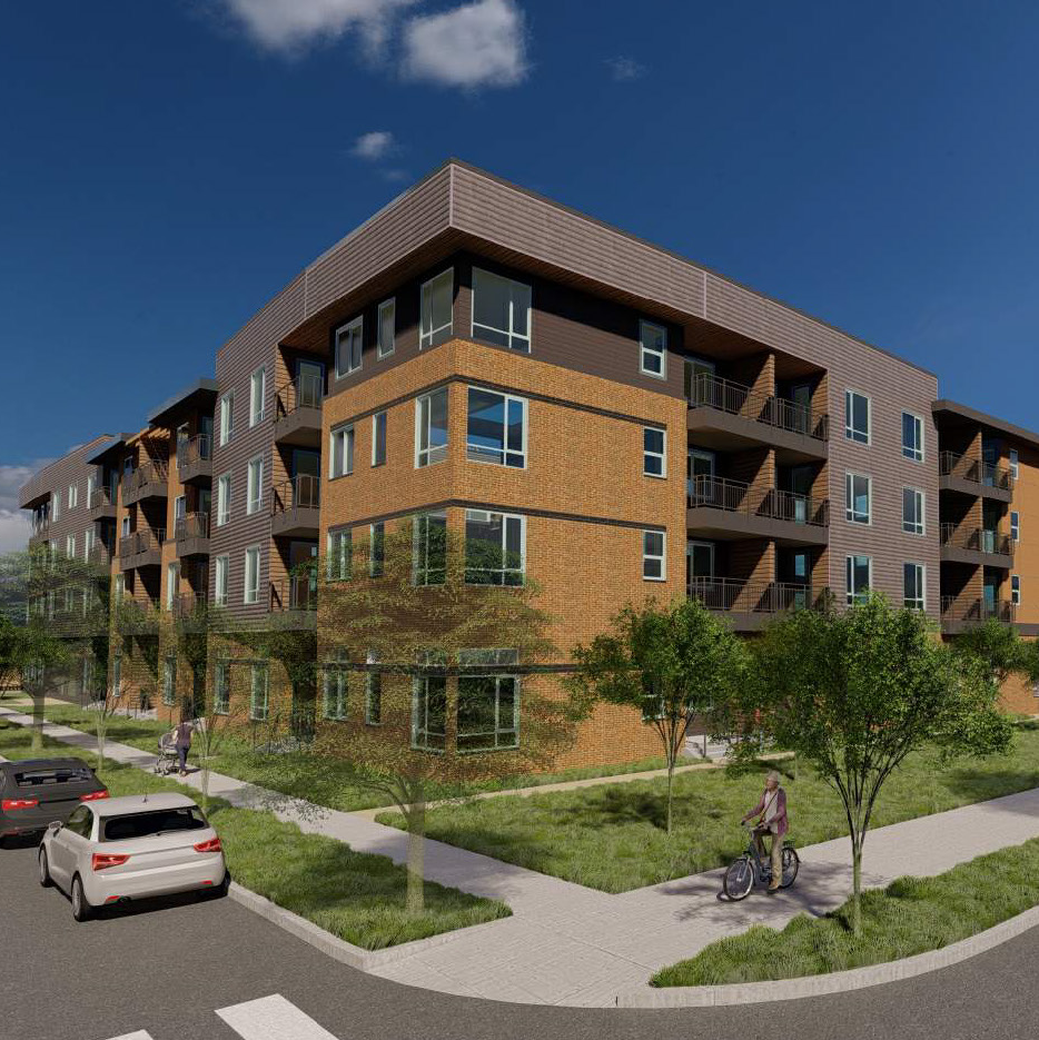 Maiker Housing Partners Uplands development rendering